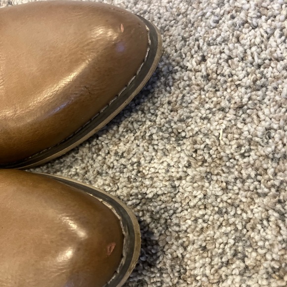 Natural Reflections West Ankle Boots Cow Print Women’s Size 7  Tan Brown - Picture 5 of 12